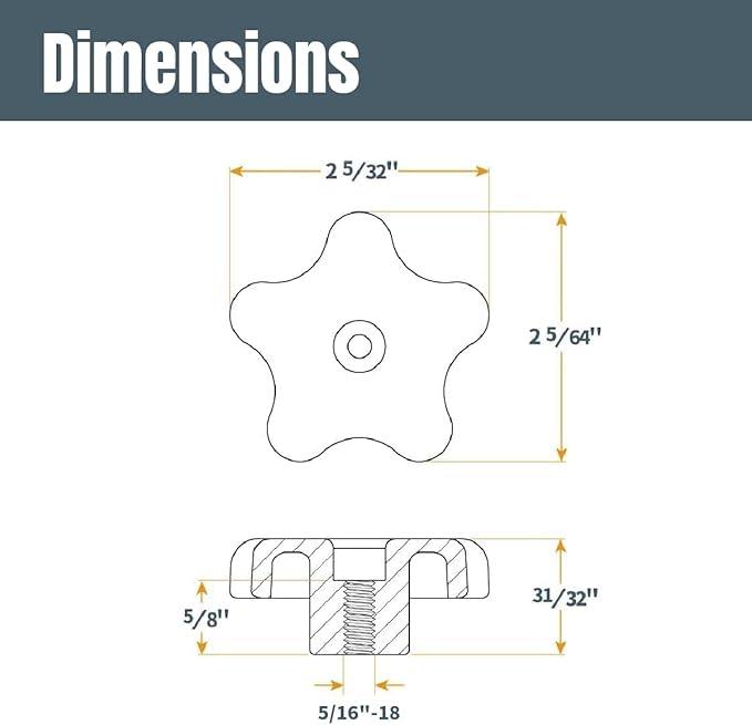 POWERTEC Toggle Clamp and T Track Knob Kit Woodworking Tools for T Track | 4PK, 300 lbs Holding Capacity, 201B Quick Release Horizontal Clamps & Set of 16 T Track Bolts and knobs (72116)