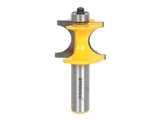 YONICO Bullnose Beading Router Bits 3/4-Inch Bead 1/2-Inch Shank 13195