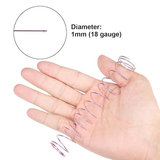 18 Gauge Aluminum Craft Wire, 165 Feet 1mm Bendable Metal Wire - Image 3