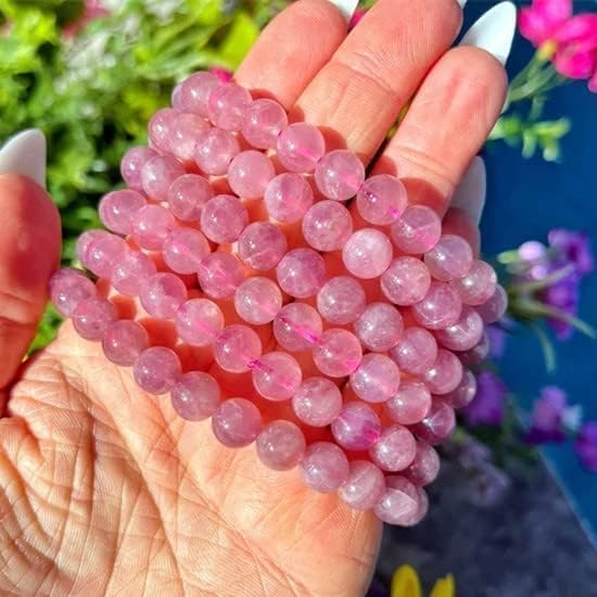 Zenkeeper About 180 Pcs Rose Quartz Beads - Image 7
