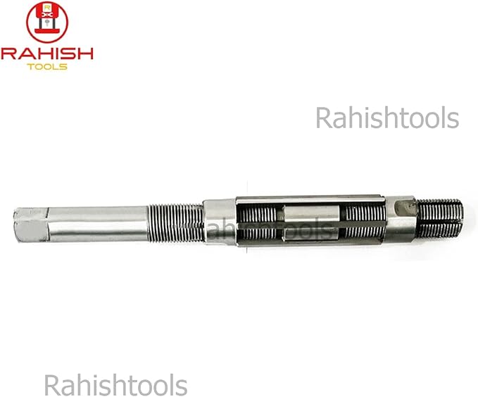 Adjustable Hand Reamer Tool H1 to H10 Sizes - 3/8" to 15/16” Reaming Tool for Precise Hole Finishing with Carbon Steel Blades - Hand Tools Reamers for Metal & Wood - 9.52mm - 23.81mm