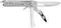 Gerber Gear Armbar Trade 8-in-1 Multi-tool - 2.5" Plain Edge Blade, Pry Bar, Hammer - EDC Gear and Equipment - Silver