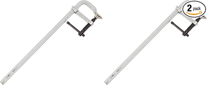 Wilton Mini F-Clamp, 12" Opening, 2-1/4" Throat, 400 Lbs. Clamping Force (Model MMS-12) (Pack of 2)