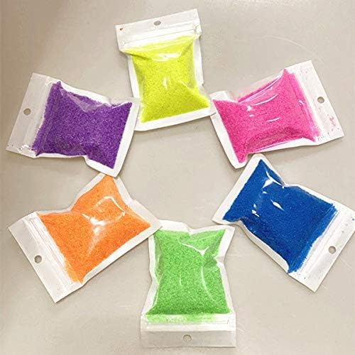 MEIEST 7 Pack Colorful Magic Sand, Amazing Hydrophobic Sand Space Sand - Image 3