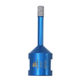 1/4 Inch Diamond Core Drill Bit for Porcelain Tile Ceramic Marble Granite Drilling,BRSCHNITT 1pc Vacuum Brazed Diamond Hole Saw with 5/8-11 Thread (6mm)