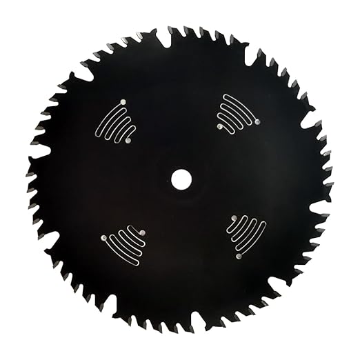 10 Inch 50 Tooth ATB Saw Blade with 5/8 Inch Arbor & DuraGuard Anti-Stick Coating for Miter Saws and Table Saws (DF1000SP50)