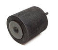 Benchmark Abrasives 2" x 2" Rubber Expanding Drum Sander with 1/4" Mandrel, Spiral Bands Rotary Sander Attachment for Drill & Die Grinder, Metal Polishing, Sanding, Shaping - Sanders for Woodworking