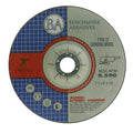 Benchmark Abrasives 7" Aluminum Oxide Pro Depressed Center Grinding Wheel, 1/4" Thick, 7/8" Arbor for Cutting Grinding Stock Removal on Metal, Steel, Cast Iron - 25 Pack