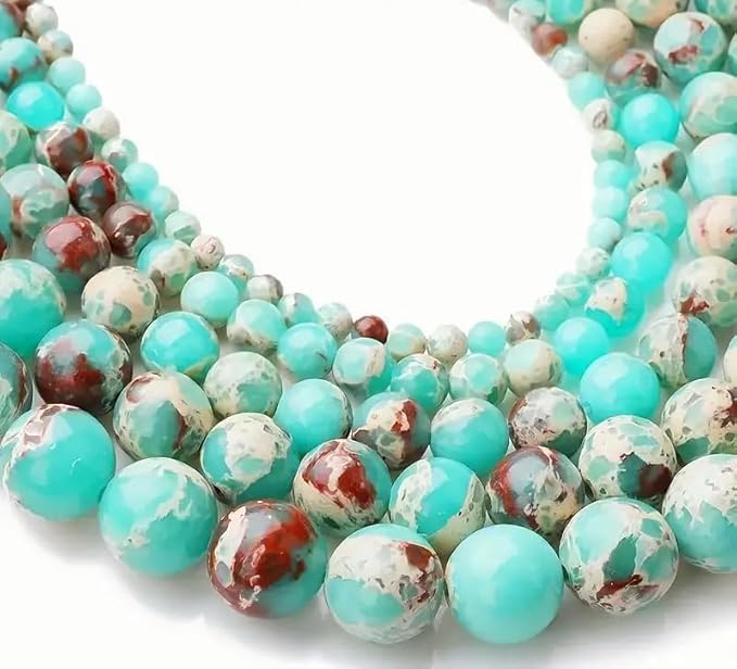 Zenkeeper 108 Pcs Green Imperial Beads by Zenkeeper