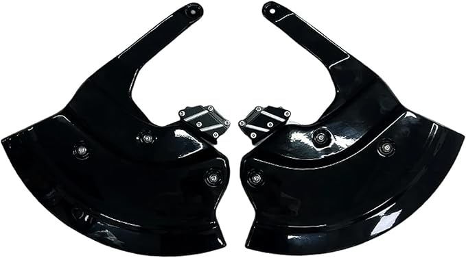 Motorcycle Front Brake Caliper Disc Guard Fairing Protector for BMW M1000RR S1000R S1000RR S1000XR 2020 2021 2022 2023 2024 Carbon Fiber Aero Disc Fender Accessories (Vibrant Black)