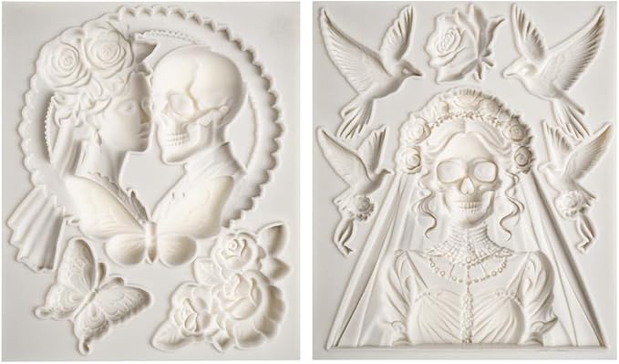 Skeleton Bride and Groom Clay Molds - Image 8