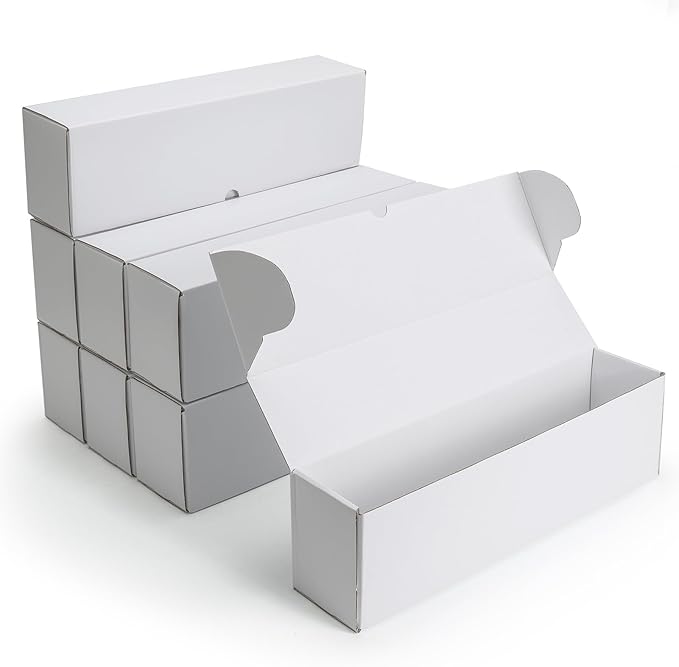 RLAVBL 8-Pack 1100 Count Trading Card Storage Box by RLAVBL
