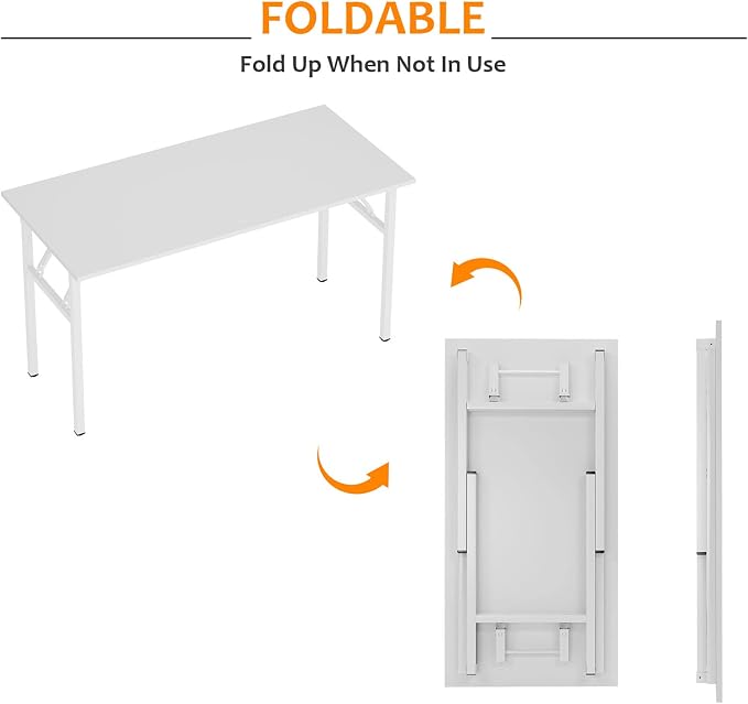 Need Folding Desk, 54 inch Large Computer Desk - Image 7