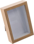 Shadow Box Frame, Rectangular Glass Display Case by GIFTHUB