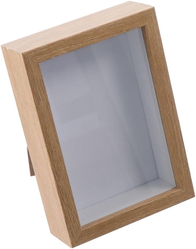 Shadow Box Frame, Rectangular Glass Display Case by GIFTHUB