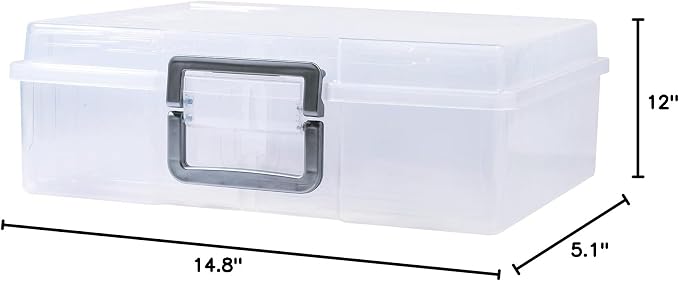 novelinks Photo Storage Box and 16 Inner 4" x 6" Photo Storage Containers | - Image 9