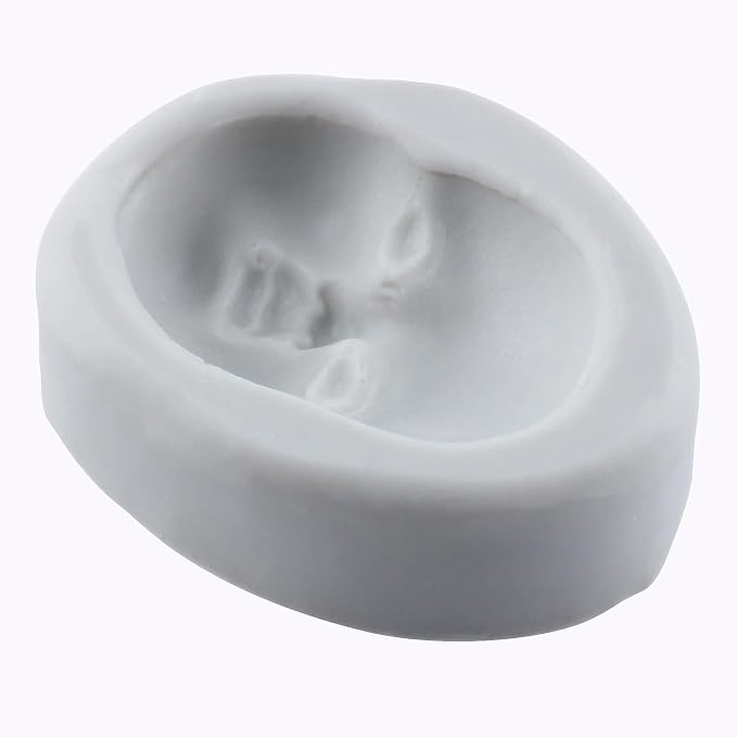 Baby Face Clay Molds Human Face Silicone Mold - Image 6