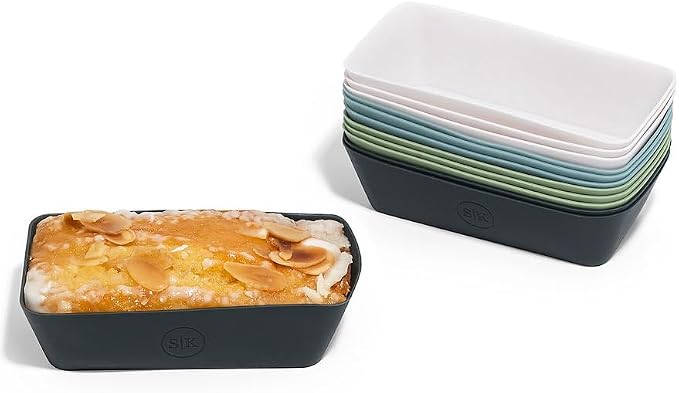 The Silicone Kitchen Silicone Individual Mini Loaf Pans by TheSiliconeKitchen