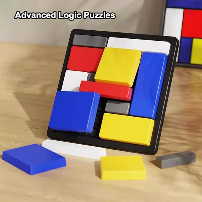 Logic Puzzle Brain Teaser Game for Kids & Adults, 88 Challenges 4 Difficulty - Image 7