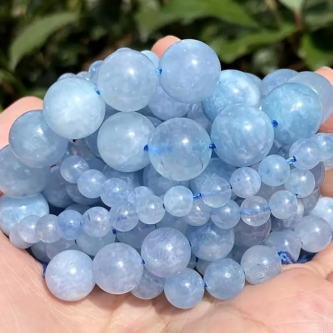 Zenkeeper About 180 Pcs Aquamarine Beads - Image 4