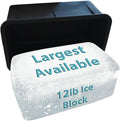 Ice Block Form Makes 12 Lb. Ice Cube 11" x 7" x 5" Largest Available Ice Block by MT.BAY