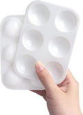 Tamaki 8 PCS Plastic Paint Tray Palettes, DIY Craft and Art Painting by Tamaki