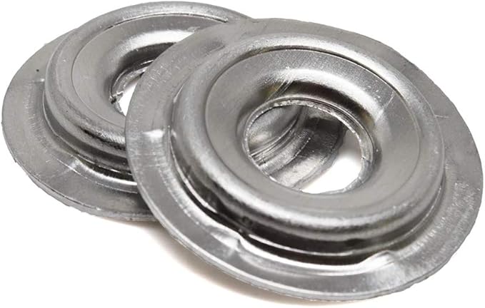 Benchmark Abrasives 1/2" - 1" Adapter Buffing Wheel Flange Adapter for Bench Grinder Arbor Washer, for Polishing Finishing Rust Paint Removal (Set of 2)(1/2" - 1")