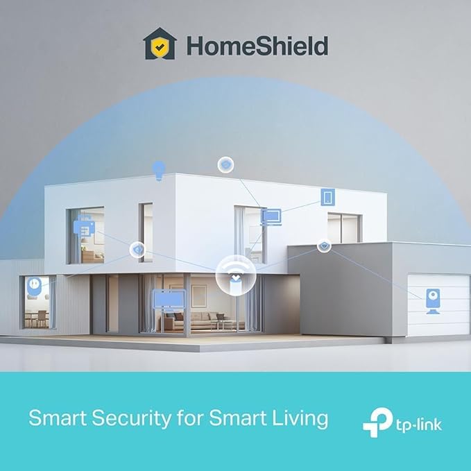TP-Link Deco BE63 Tri-Band WiFi 7 BE10000 Whole Home Mesh System- 6-Stream 10 Gbps, 4X 2.5G Ports Wired Backhaul, 4X Smart Internal Antennas, VPN, MU-MIMO, HomeShield, Free Expert Support (1-Pack)