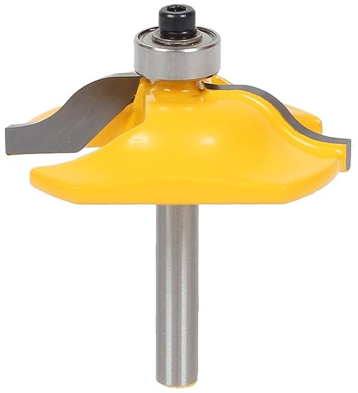 YONICO Raised Panel Cabinet Door Router Bits 2-Inch Diameter Ogee 1/4-Inch Shank 12132q