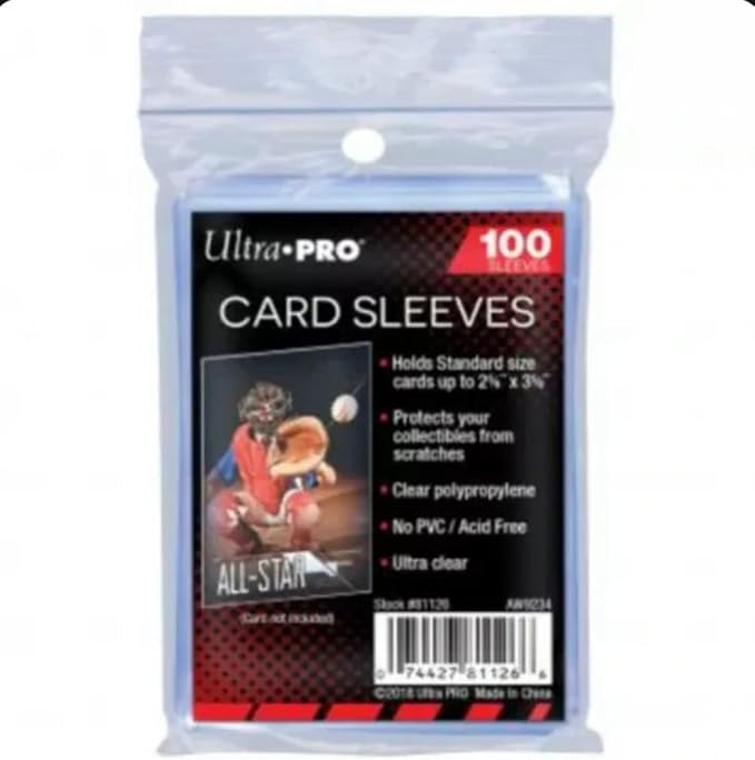 10 Pack Lot of 100 Soft Sleeves / Penny Sleeve - Image 2