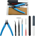 Professional 8 PCS Model Tools Kit Modeler Basic Tools Craft Set Hobby Building by BXQINLENX