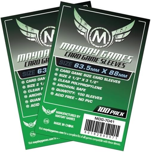 Mayday Games Robot Quest Arena -Standard Card Sleeve Bundle by MAYDAYGAMES