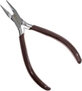 Craft County Comfort Grip Chain Nose Pliers – for Bending Wire, Closing Bead Tips, Manipulating Jump Rings, and Forming Loops (Regular)