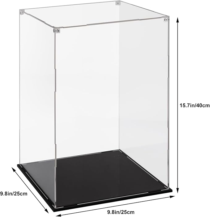 Cliselda Large Acrylic Display Case 10x10x16 inch - Image 2