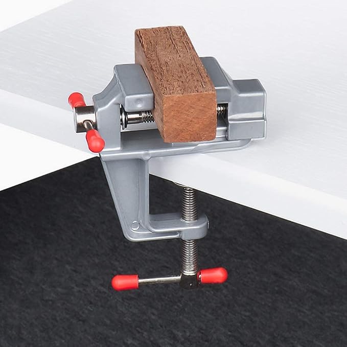 Mini Jeweler Table Clamp Small Hobby Bench Vice Work Bench Vise Clamp Hobby - Image 2