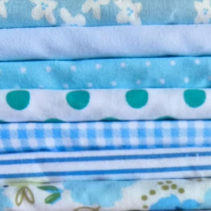 Cotton Fabric DIY Making Supplies Quilting Patchwork Fabric Fat Quarter Bundles by Antetek