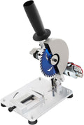 96W Portable Tabletop Saw, 9000 RPM Mini Miter Saw, Versatile Manual Chop Saws, Mini Miniature Table Saws, 0-45° Adjustable Angle Cutter with Protective Cover & 2 Blades
