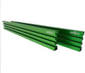 Multi T-Track - 3" Universal T-Track for Woodworking | Anodized Aluminum T Track Fence System | Woodworking Accessories | 24" Fence System (Set of 2) | Light Green