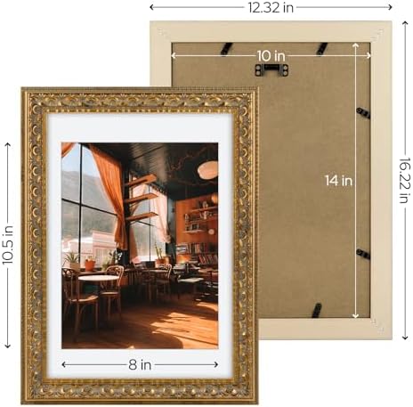 Golden State Art, 10X14 Ornate Finish Photo Frame - Image 5
