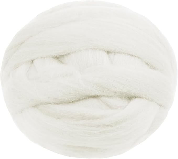 JeogYong Needle Felting Wool, 17.64oz Wool Roving Chunky Wool Yarn, Wet Felting by JeogYong
