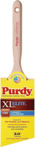Purdy 144152530 XL Elite Series Glide Angular Trim Paint Brush, 3 inch by Purdy