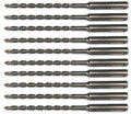 10PCS, 1/2" x 6" SDS Plus,Hammer Drill Bits, Rotary Hammer Drill Bits