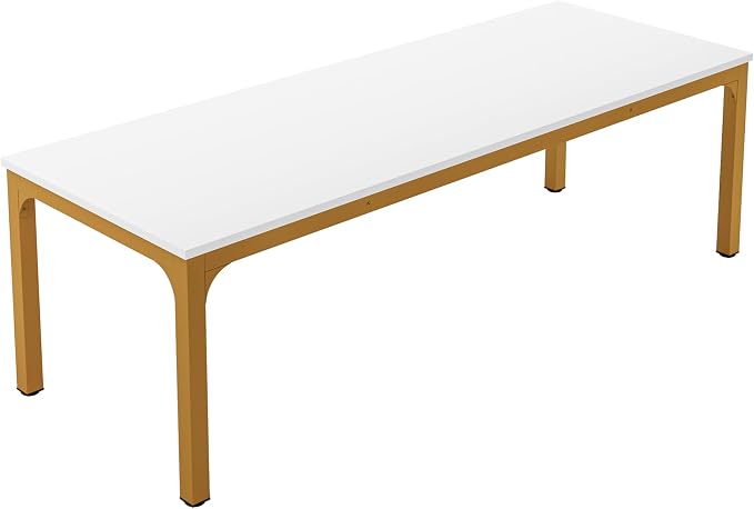 Tribesigns Modern 78.7 Inches Extra Long Computer Desk 2 Person Desk, Double - Image 8