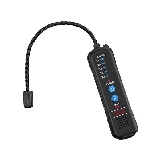Underground Wire Locator and Cable Tracker Kit, Professional Wire Finder with Signal Detector, Carrying Case and Accessories