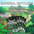 Mayday Games Imperial Settlers Game Accessory- Premium Card Sleeve Bundle by MAYDAYGAMES
