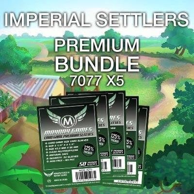 Mayday Games Imperial Settlers Game Accessory- Premium Card Sleeve Bundle by MAYDAYGAMES