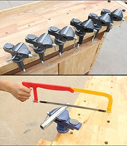 MYTEC Home Vise Clamp-On Vise, 3.0" black