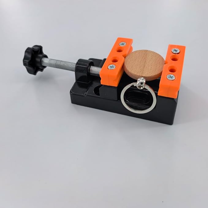 Mini Bench Vice Clamp Mini Flat Clamp Opening Parallel Table Vise - Image 5