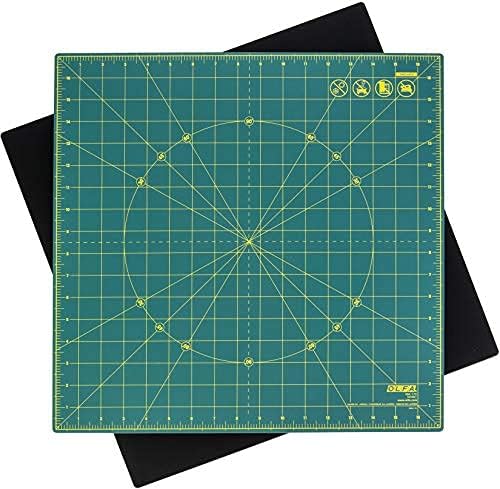 OLFA 17" x 17" Rotating Cutting Mat - Image 2