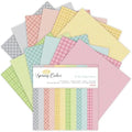 24 Sheets 6"x6" Pink Spring Scrapbook Paper by Lily+Craft
